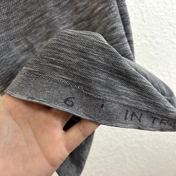 Lululemon Swiftly Tech Racerback Heathered Gray Womens Size 6 - Picture 3 of 5
